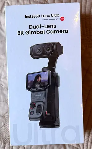 Insta360 Luna Ultra Dual-Lens 8K Gimbal Camera - Brand New Box