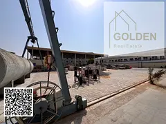 160 KW POWER | OFFICE & WASHROOM | INTERLOCK | ROAD FRONT | UMM AL QUWAIN
