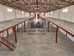Spacious Warehouse for Rent in Umm Al Quwain – 6,450 Sq. Ft. + 8,400 Sq. Ft. Mezzanine