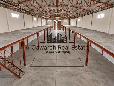 Spacious Warehouse for Rent in Umm Al Quwain – 6,450 Sq. Ft. + 8,400 Sq. Ft. Mezzanine