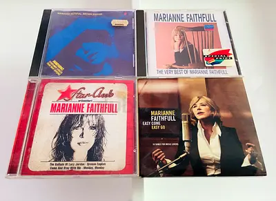 4 Marianne Faithfull Music CD’s