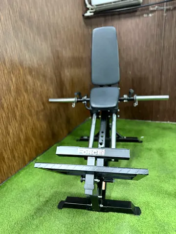 Standing leg press/calf raise
