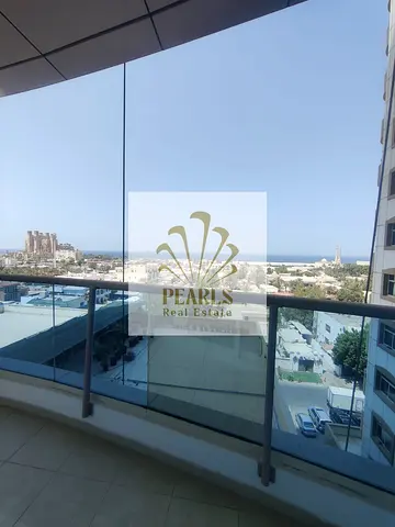 Experience the luxury of the Ajman Corniche in this 3-bedroom apartment featuring an open view, a maid's room, and 4 bathrooms—plus complimentary bene