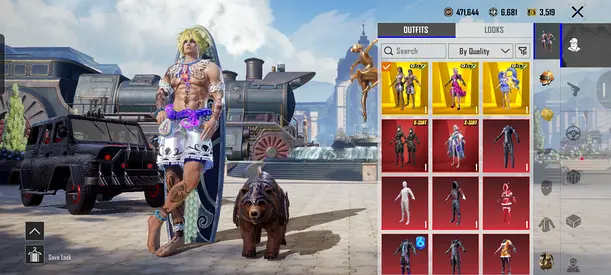 CHEAP PUBG ACCOUNT + GLACIER COMBOS + YELLOW HAIR + GUN LAB LOVERS + DINO PARK RARE EMOTE