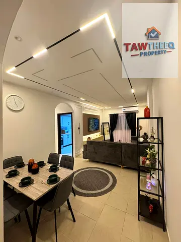Furnished 2-bedroom + living room apartment available for rent in Al Rawda, #Ajman.