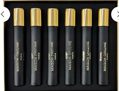 Set of 6 Maison Origine Travel Perfumes - Unopened
