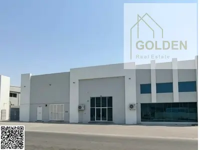 250 كيلوواط | مستودع جديد 13,000 قدم² | زاوية على شارع رئيسي + سكن عمال مع ارتداد كبير لسهولة الشحن والتفريغ