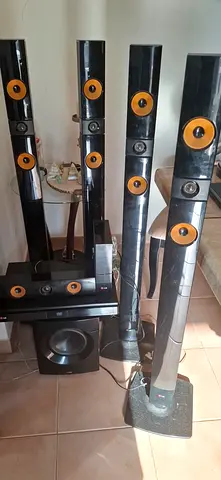 5.1 Home Theater Speaker System with Subwoofer - Good Working Condition