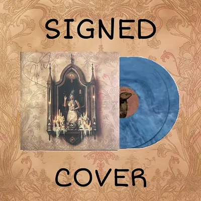Melanie Martinez hades aura blue signed cover vinyl!