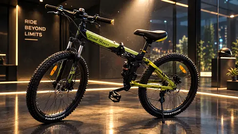 Land Rover Foldable Mountain Adults Gear Cycle