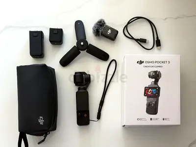 DJI Osmo Pocket 3 Creator Combo – Barely Used, Perfect Condition