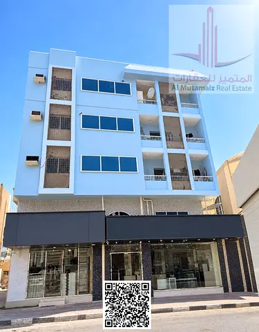 Investment Building for Sale in Al Nakheel Ajman G+M+3 with 10 Apartments and 9 Shops Near Gold Sou