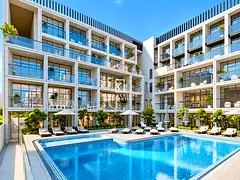 COURTYARD & POOL VIEW | BRIGHT & SPACIOUS