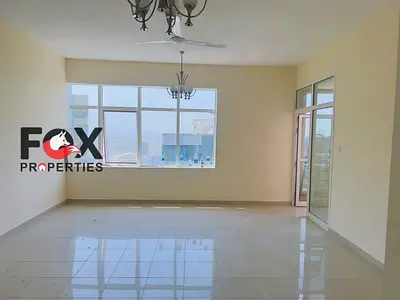 غرفة وصالة للإيجار السنوي في أبراج الهورايزون عجمان 2 حمام بلكونة بإطلالة مفتوحة باركينج مجاني مساحة 1300 قدم خزائن حائط السعر 35000 درهم