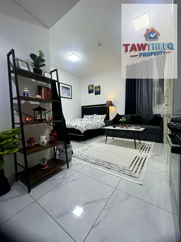 Furnished hotel-style studio available for rent in #Ajman Al Nuaimiya, Al Ittihad Street