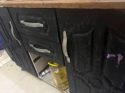 Free Washing machine and kitchen cabinet table