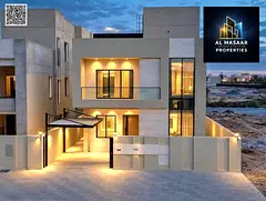 Villa for sale on Sheikh Mohammed Bin Zayed Road, located on a main street near the park. It feature