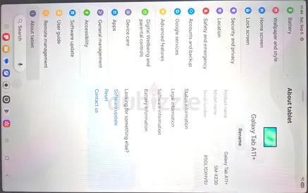 Samsung Galaxy A11+Tab
