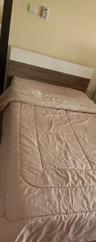 Single bed frame with headboard - good condition from home center