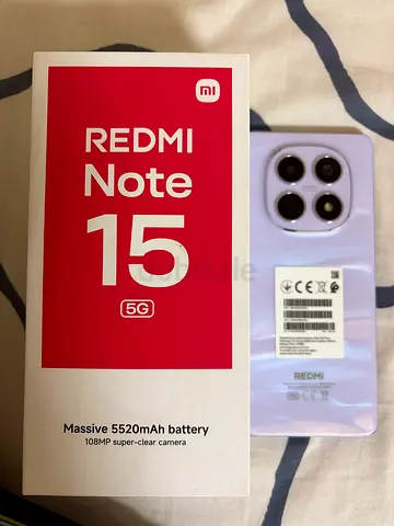 Xiaomi Redmi Note 15 5G 8 GB 256 GB TDRA