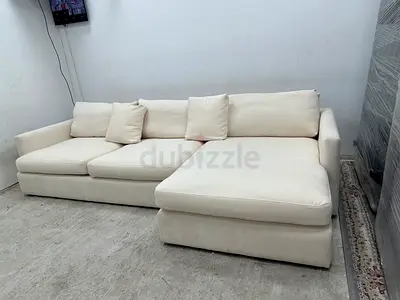 Perfect condition crate&barrel lshape sofa