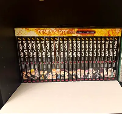 Demon Slayer manga complete box set (vols 1-23) - English