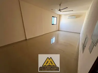 Studio for annual rent in Al Bustan, Ajman, in a prime location very close to Ajman Marina. The studio features a fully separate kitchen and split air