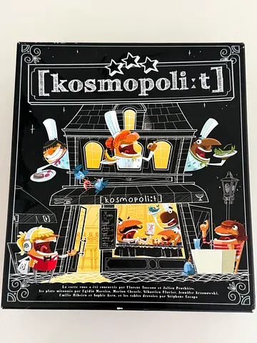 Kosmopolit French board game - complete, good condition