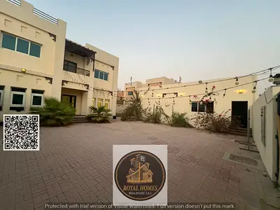 للايجارفيلا مميزة جدا في منطقة الرقايب مساحة 8000 قدم مربع