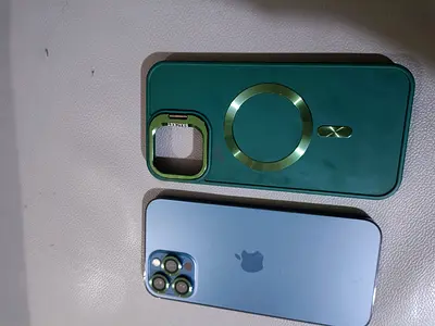 iPhone 12 Pro Max Blue - Good Condition with MagSafe Case