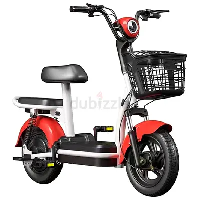 Electric Bike with Pedal Assist and 350W Motor