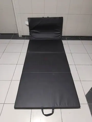 Foldable Black Foam Mattress / Sleeping Mat - Portable