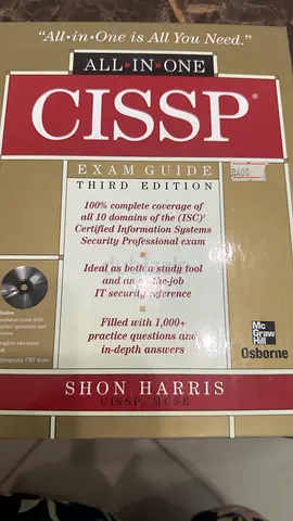 CISSP All-in-One Exam Guide, 3rd Edition by Shon Harris