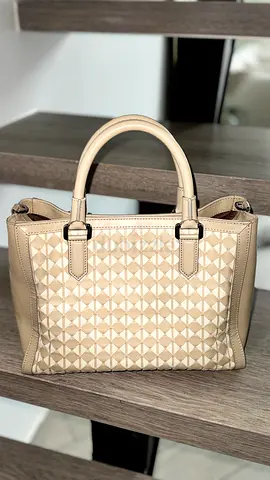 Serapian Beige quilted leather shoulder bag - good condition
