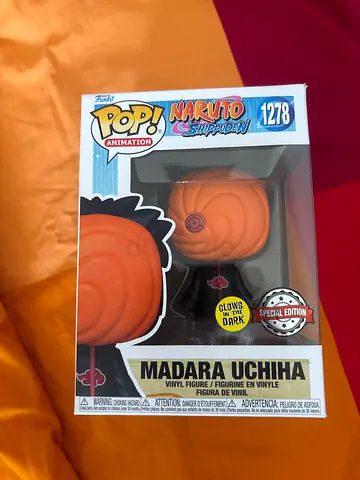 Funko Pop! Naruto Shippuden #278 Madara Uchiha (Glow in the Dark) - New in Box