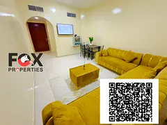 Comfortable 2-Bedroom Furnished Apartment for Monthly Rent in Al Naimiya – All-Inclusive with Inte