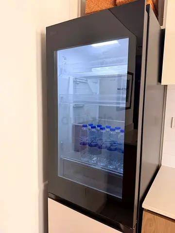 Beautiful LG Fridge with Glass Door