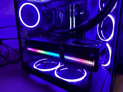 High-end Gaming PC Build Components — Ryzen 9, RTX 5090, 2TB NVMe, 128GB RAM, 1200W PSU
