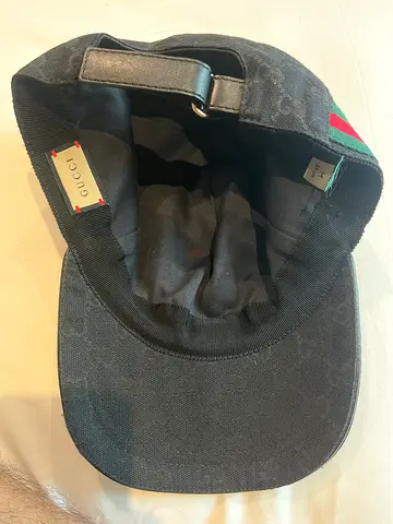 Gucci canvas cap