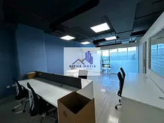 Glass-Partitioned Office | The Apricot | City & Park Views