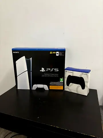 Brand new sealed ps5 slim for sale extra controller 1yr warranty receipt available FIXED PRICE!!
