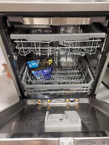ThinQ LG Model Three Rack Dishwasher TrueSteam QuadWash WiFi Smart Technology