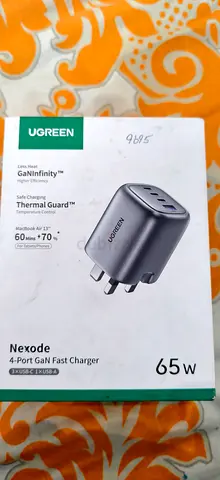UGREEN Nexode 65W 4-Port GaN Fast Charger (Like New Box)