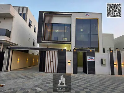 Luxury 5 BR Master Modern Villa | Stone Facade | Freehold for All Nationalities - Zero Service Charges!