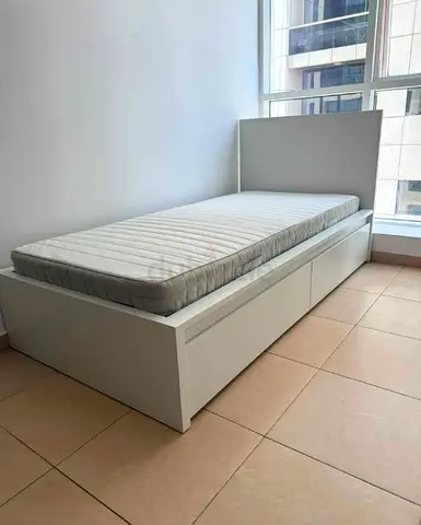 Ikea Single Bed with Mattress Available in Perfect Condition