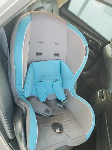 Lightweight Infant Car Seat - Blue/Grey, Good Condition