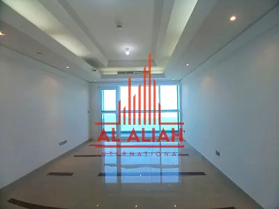 Spacious 3BD +Maid | Balcony + Parking | Sea View | Corniche Beach Face