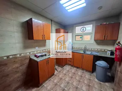 VERY SPACIOUS 1BHK HALL ONLY INDIAN FAMILY JUST 30K CLOSE TO MADINA SHOPING CENTER MUWAILEH