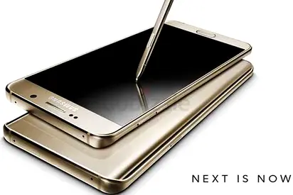 Samsung Galaxy Note5 Gold with S Pen
