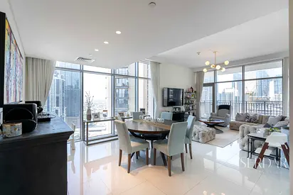 Exclusive | 2BR | Boulevard Crescent Tower | Downtown & Burj View